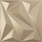 Ekena Millwork 19 5/8in. W x 19 5/8in. H Marquise EnduraWall Decorative 3D Wall Panel Covers 2.67 Sq. Ft. WP20X20MQECE - alternate 1